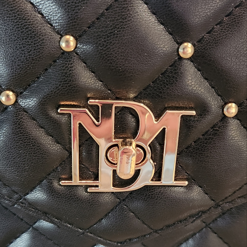 ❌SOLD❌ Studded Diamond Quilt Crossbody Bag $129 - Picture 9 of 12
